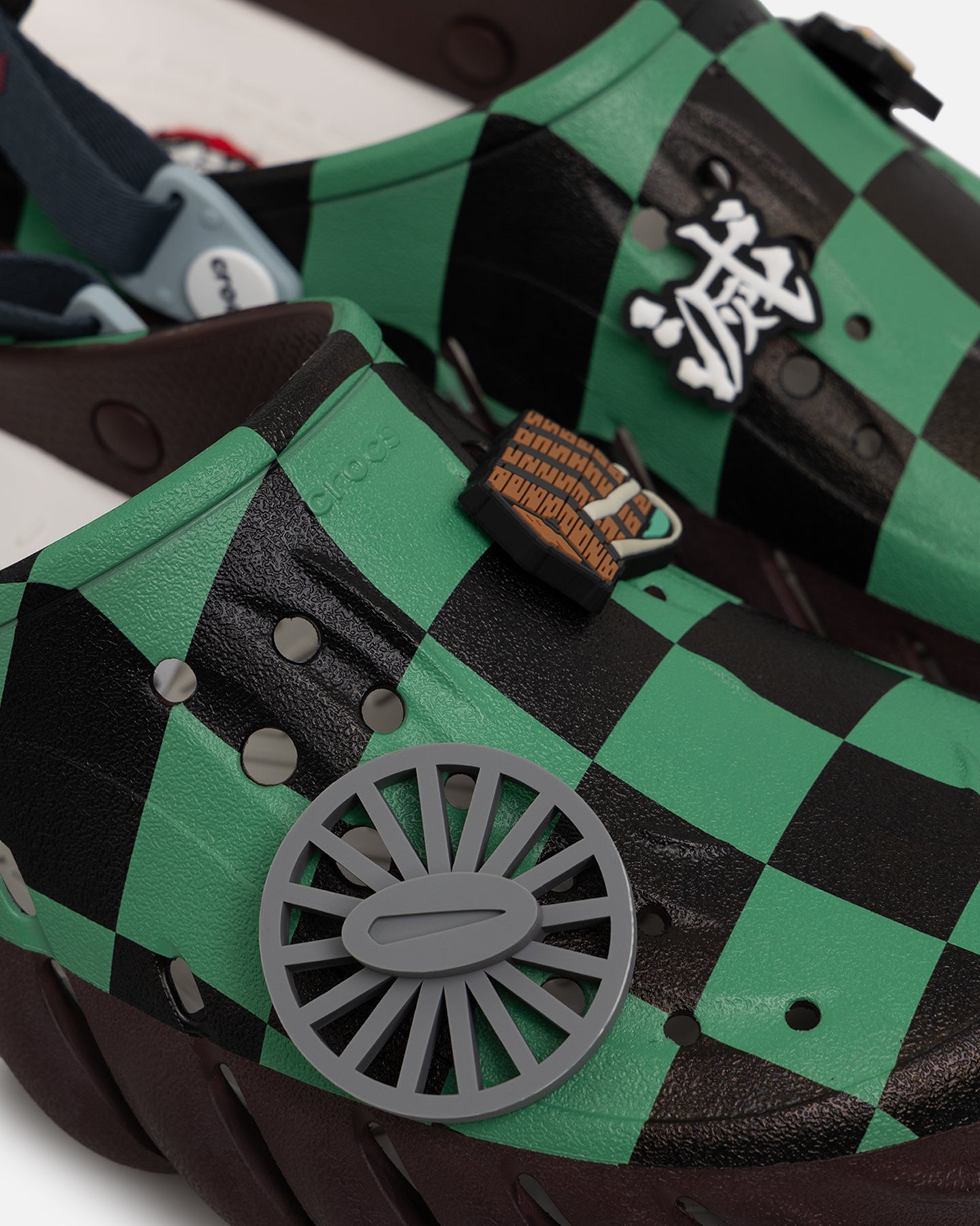 Crocs X Demon Slayer Tanjiro Kamado Echo Clog Mocha