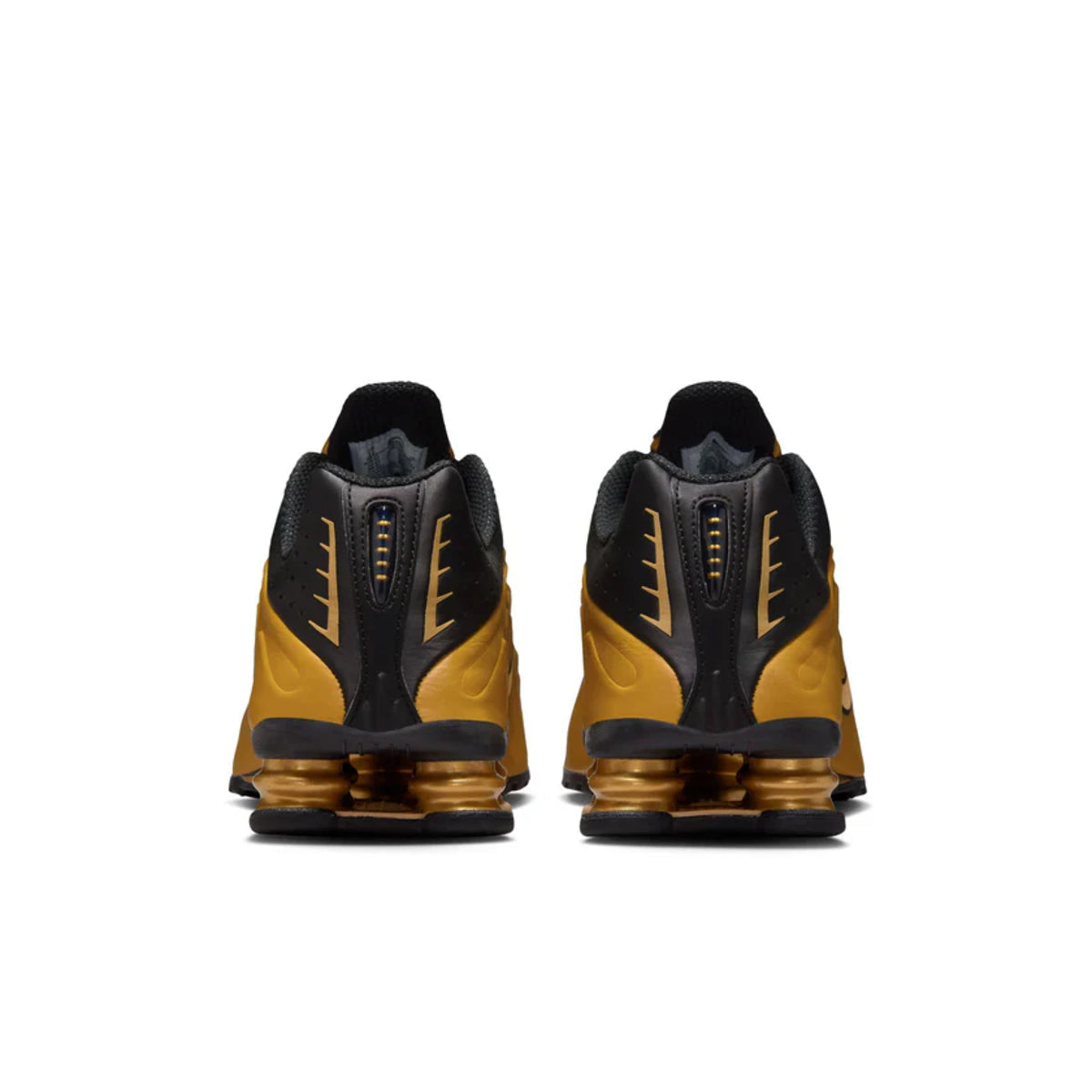Nike Shox R4 Metallic Gold Black (2025)