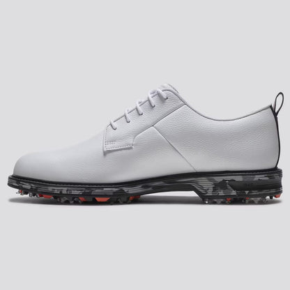 Premiere Series Field Golf Shoes Cleated Laced Golf Shoes White/Black/Red