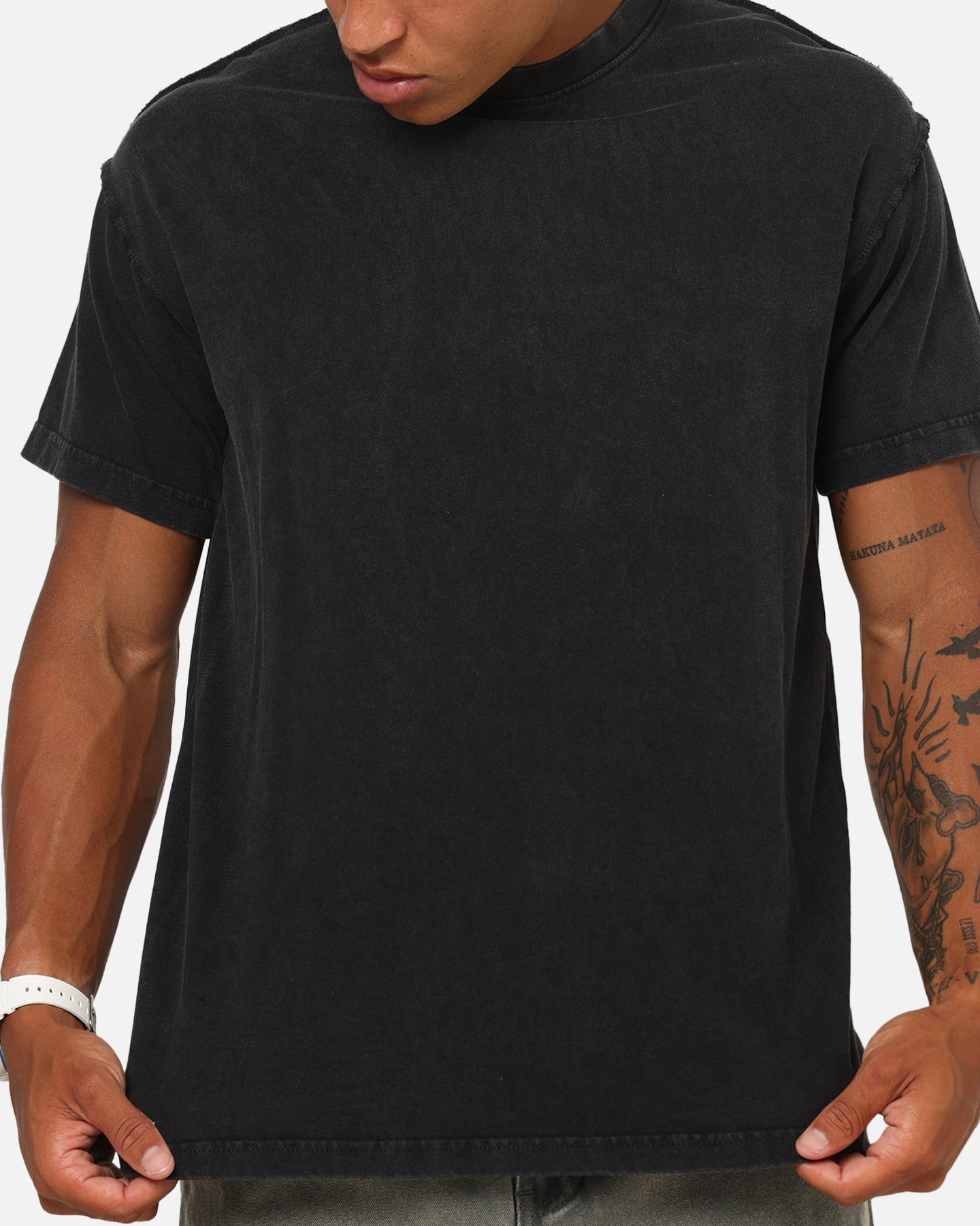 Saint Morta Lafayette T-Shirt Vintage Black