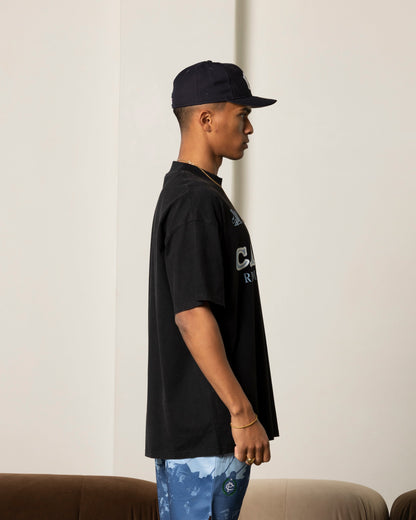 Carre Formula Oversized T-Shirt Washed Black