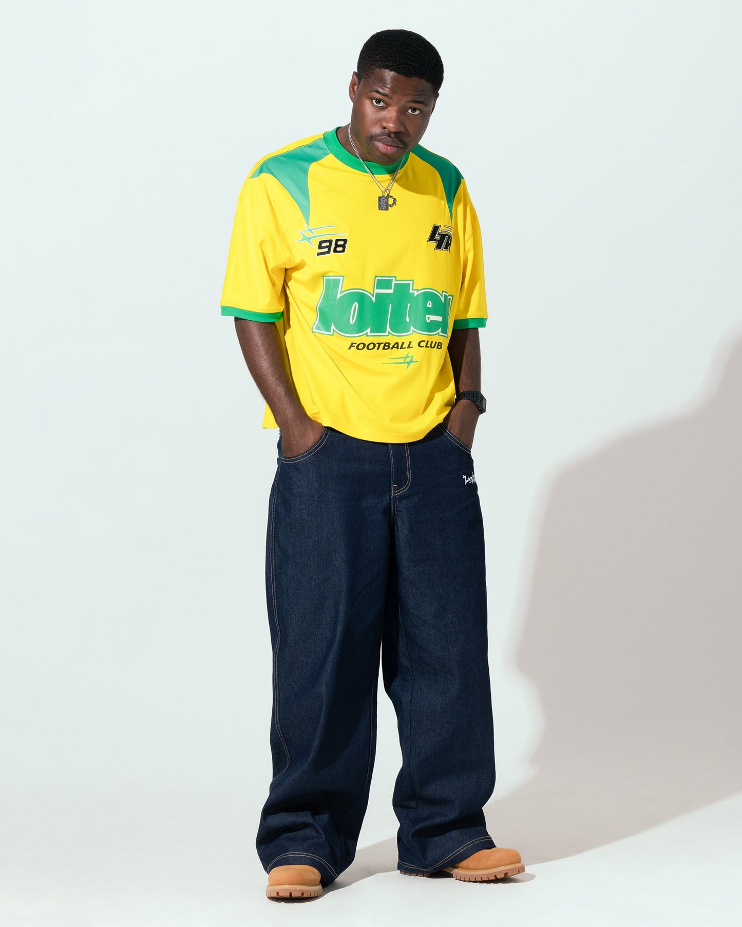 Loiter Tournament Jersey Yellow/Green