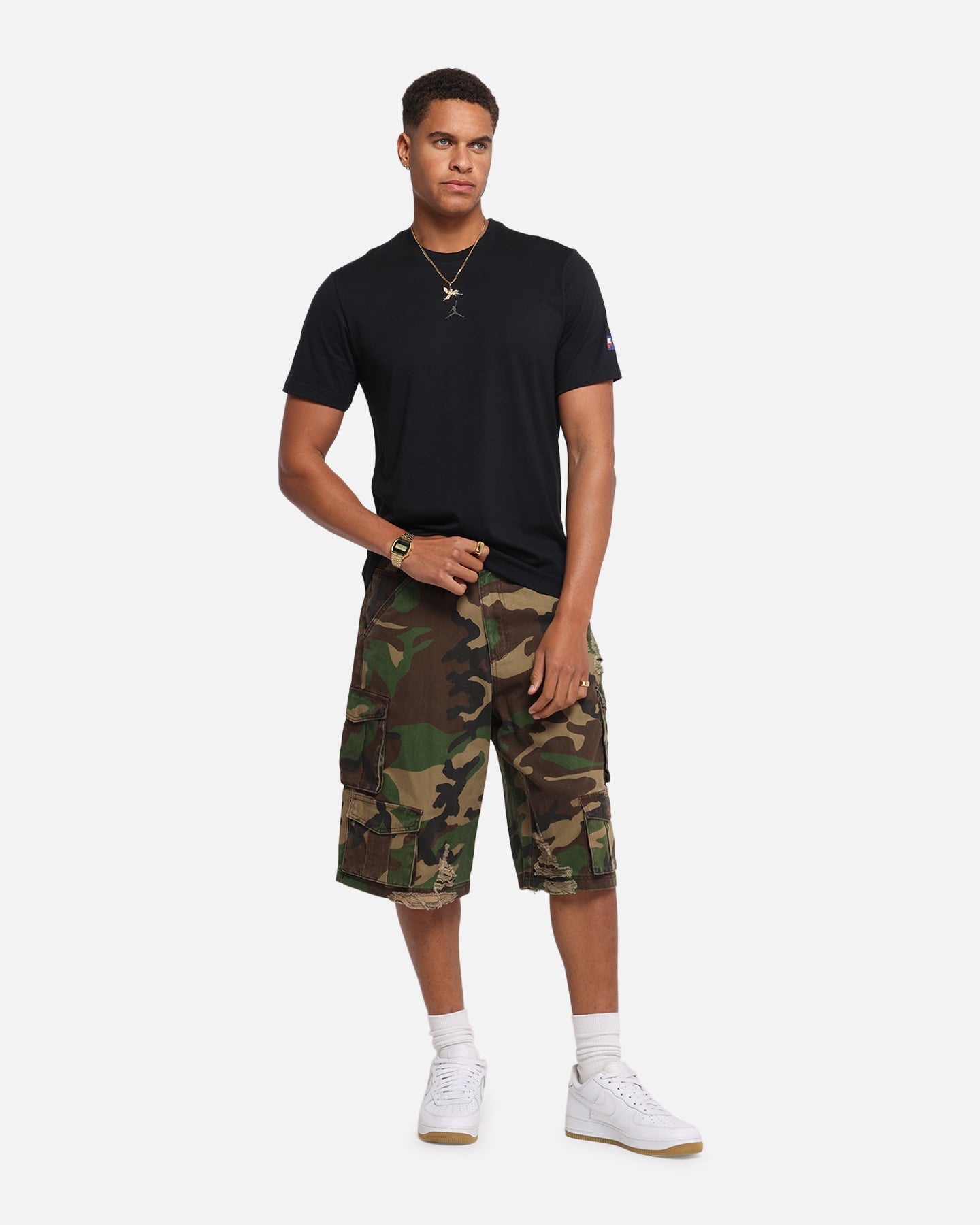 Jordan Flight Essentials AJ1 T-Shirt Black/Sail