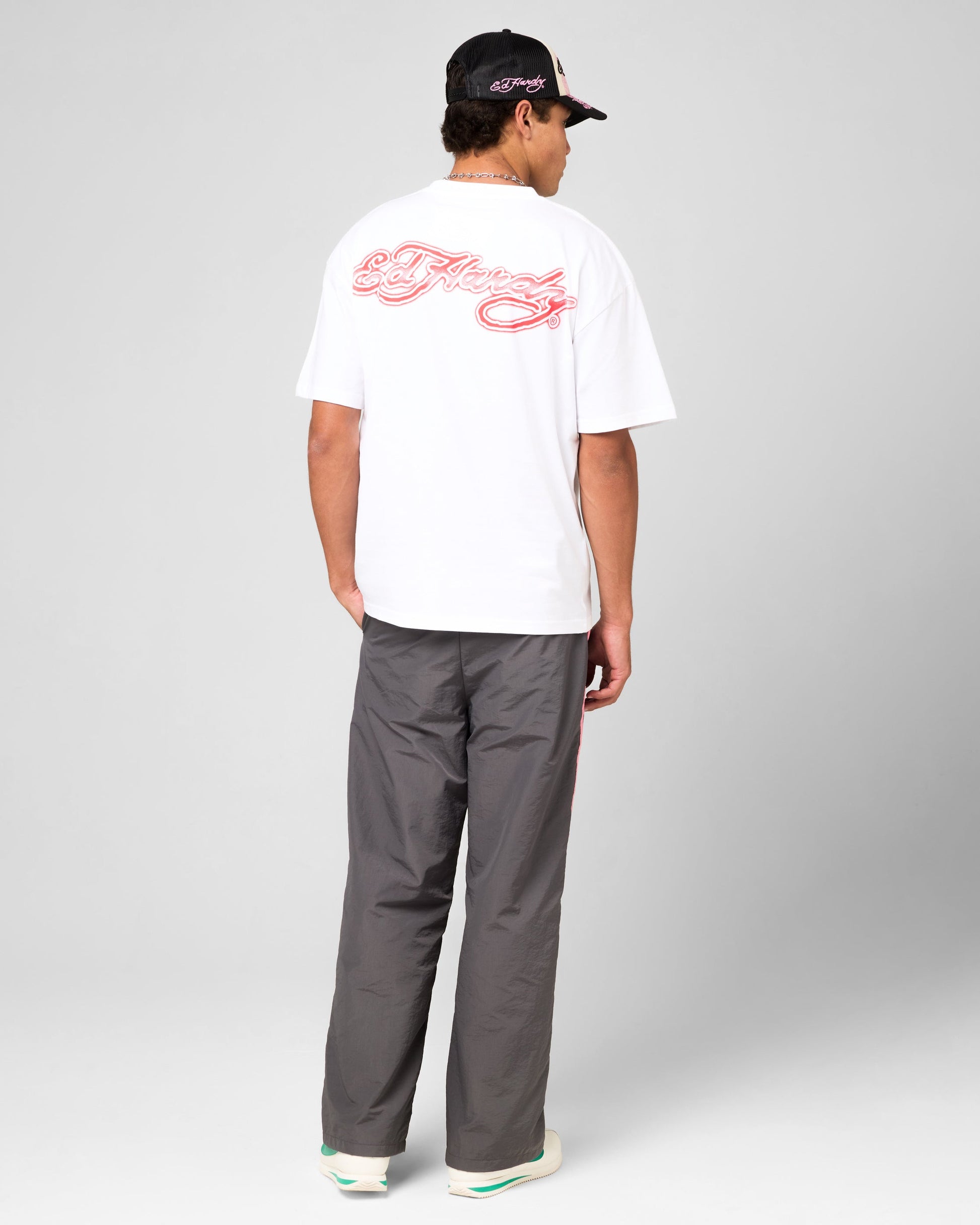 Ed Hardy Blue Dragon T-Shirt White