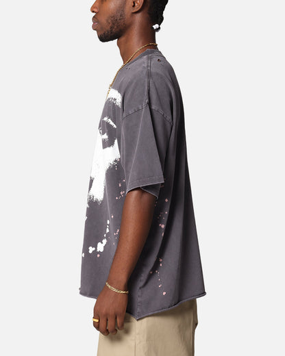 Tupac Blessed T-Shirt Washed Black