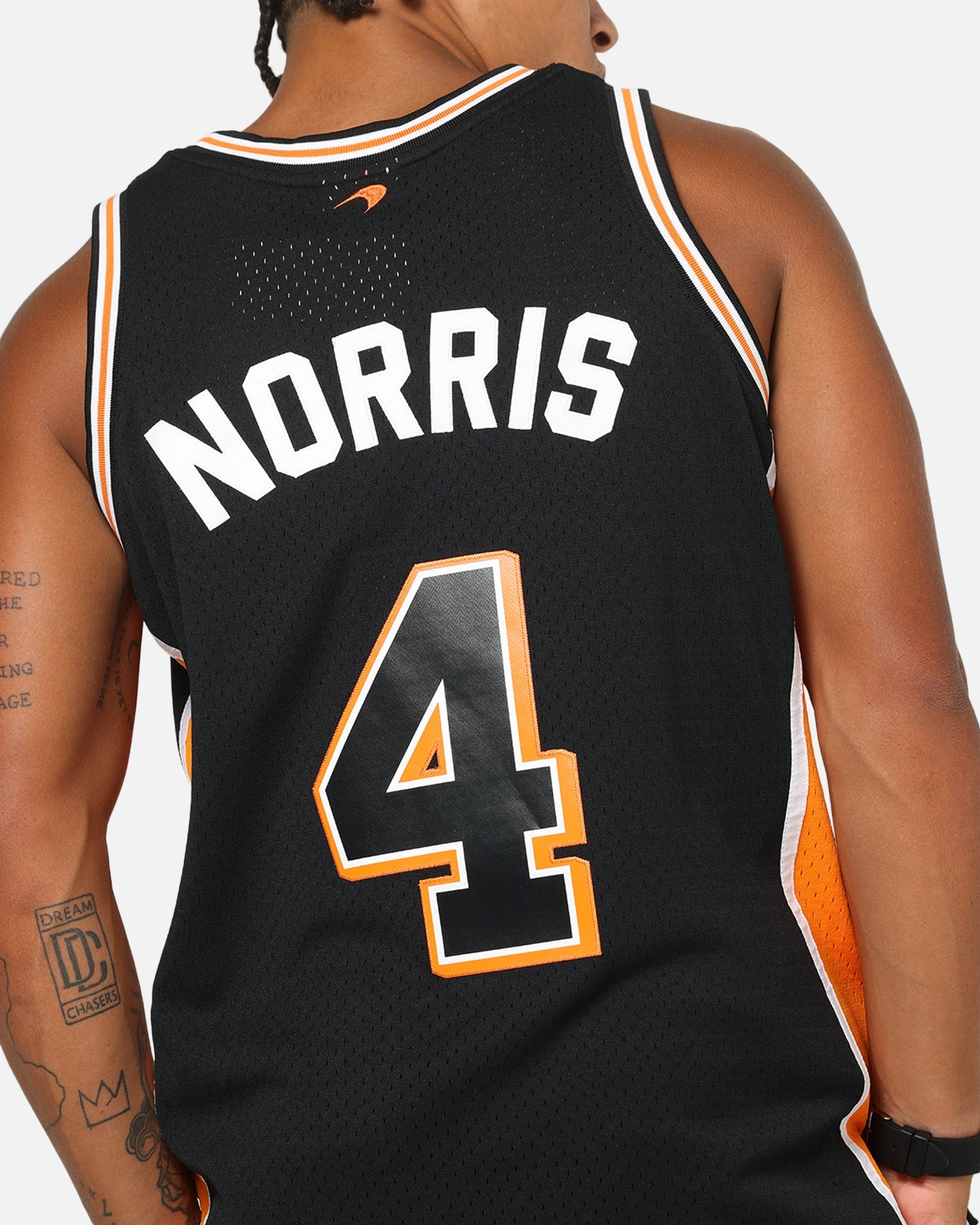 Mitchell & Ness X Mclaren Lando Norris Swing Jersey Black/Papaya