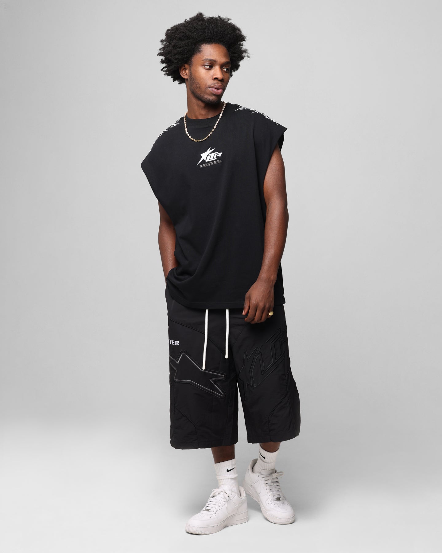 Loiter Motocross Shorts Black