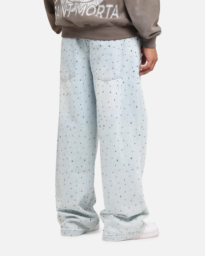 Saint Morta Amplus Glamourama Jeans Blue Dust