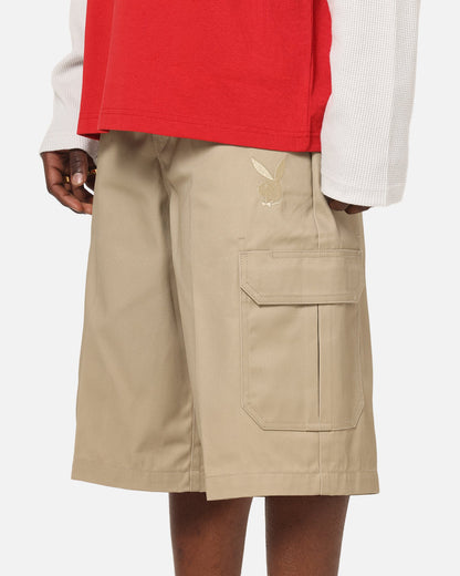Playboy Bunny Shorts Khaki