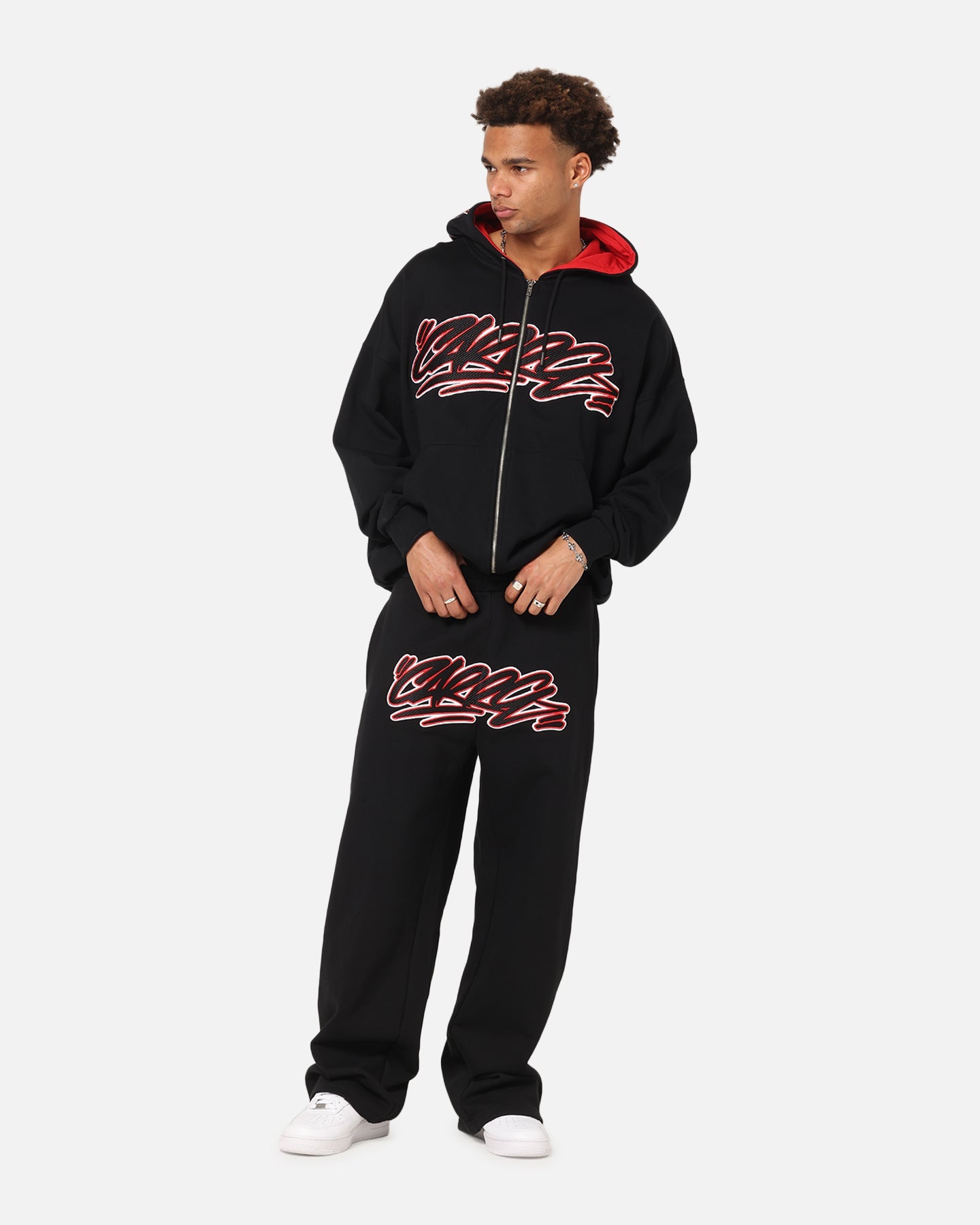 Carre Terrace Trackpants Black