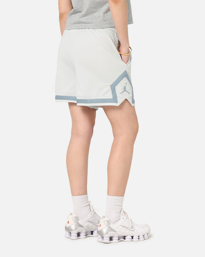 Jordan Women's Dri-FIT 4" Diamond Shorts Light Silver