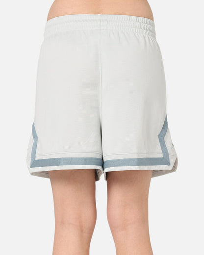 Jordan Women's Dri-FIT 4" Diamond Shorts Light Silver