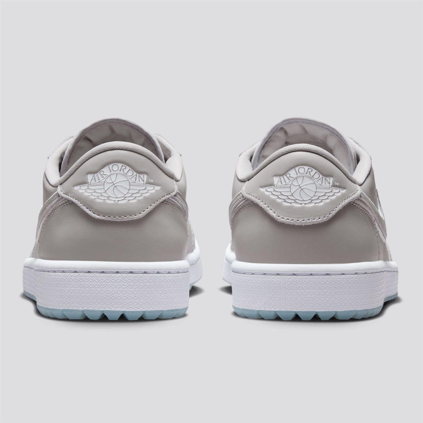 Air Jordan 1 Low Spikeless Golf Shoe Medium Grey/White/Blue Tint