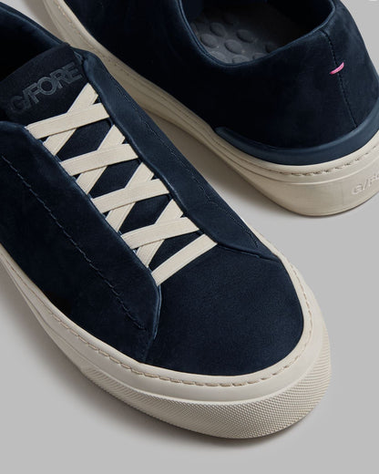 Endeavor Slip-On Leather Sneakers Twilight