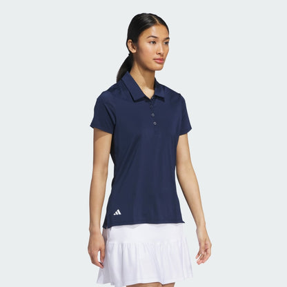 Women's adidas Ultimate365 Solid Short Sleeve Polo Shirt