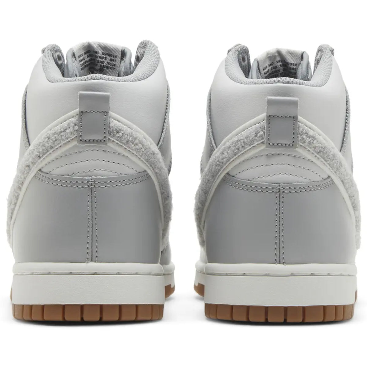 Nike Dunk High University Chenille Swoosh Light Smoke Grey