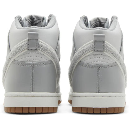 Nike Dunk High University Chenille Swoosh Light Smoke Grey