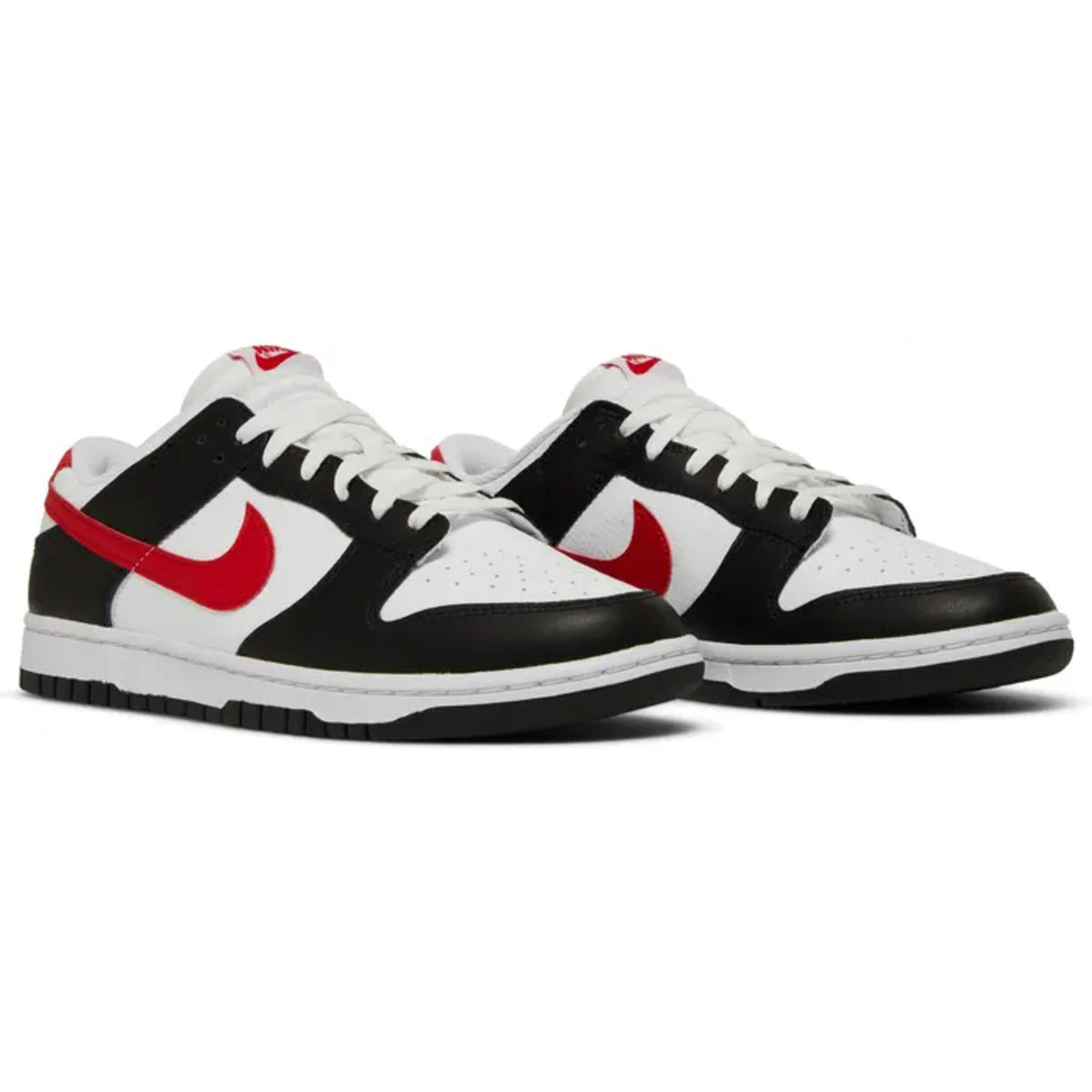 Nike Dunk Low Retro Red Swoosh Panda
