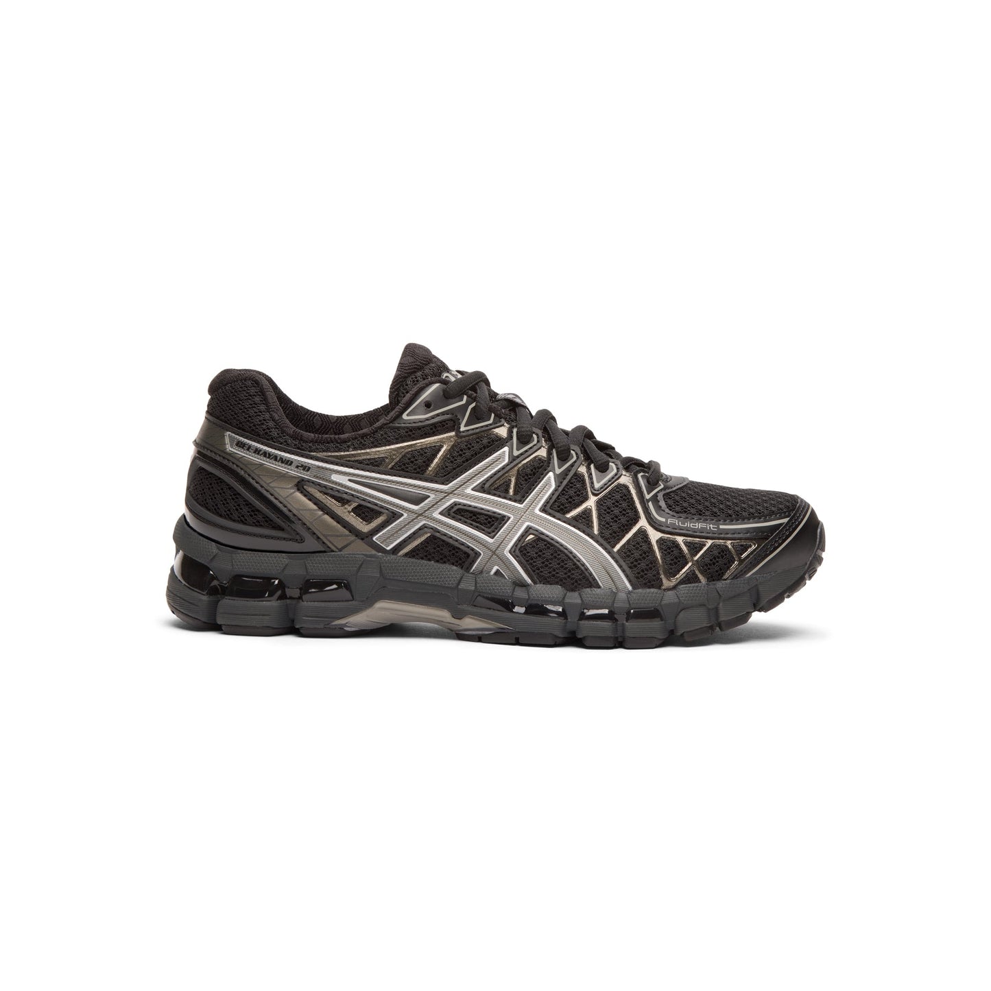 Asics Gel-Kayano 20 (Black/Clay Grey)