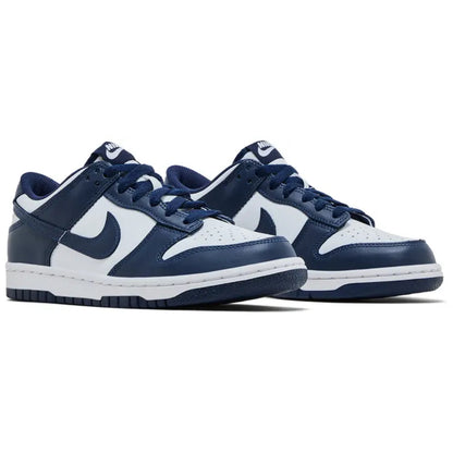 Nike Dunk Low White Midnight Navy
