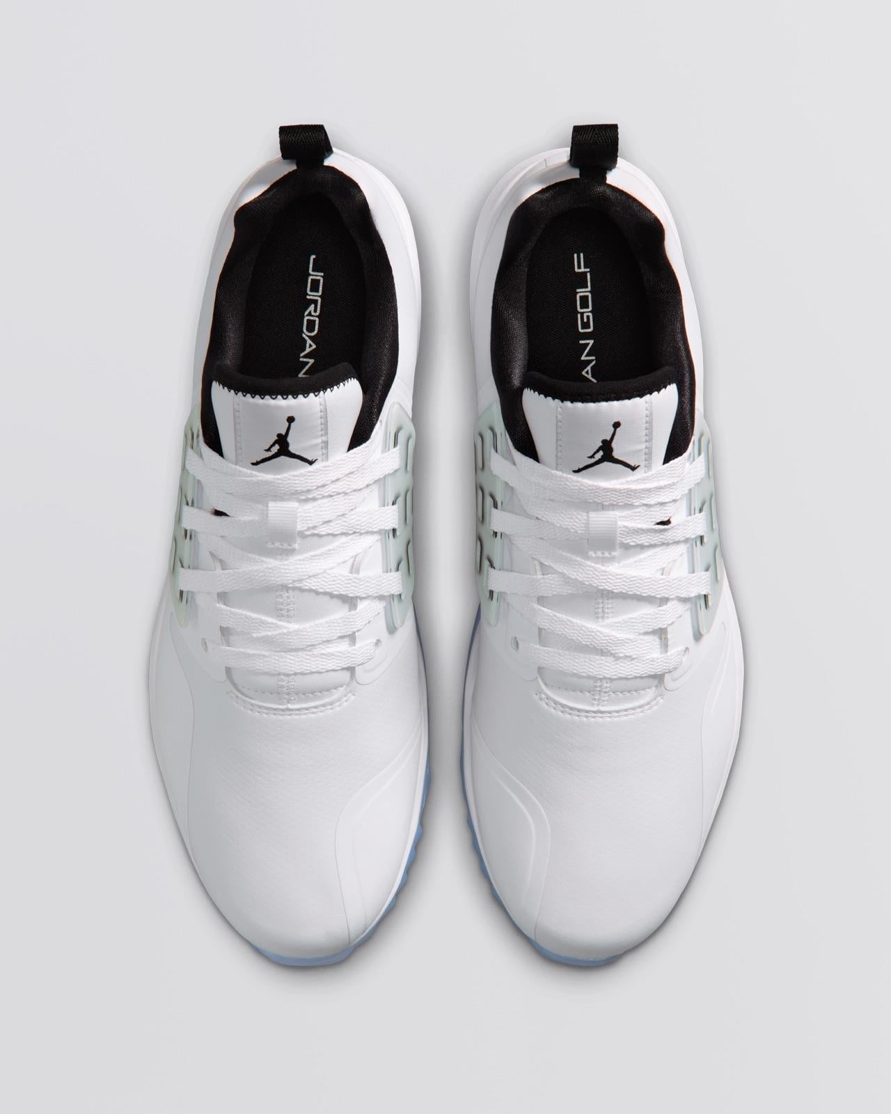 Jordan Grind Spikeless Golf Shoes White/Black/White