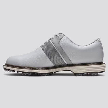 Premiere Series Packard Cleated Laced Golf Shoes White/Grey/Navy