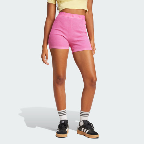 Women's adidas Ribbed Booty Shorts