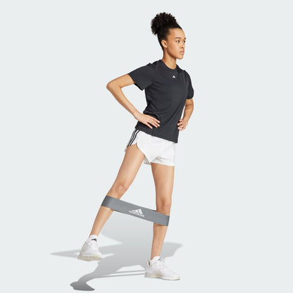 Women's adidas Pacer Training 3-Stripes Woven Mid-Rise Shorts