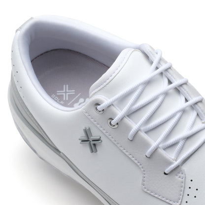 Moving Day SC RS Spiked Golf Shoes White/Ghost Grey Gator/White