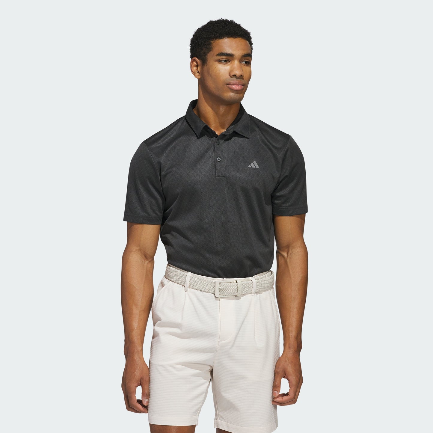 Men's adidas Core Allover Print Polo Shirt