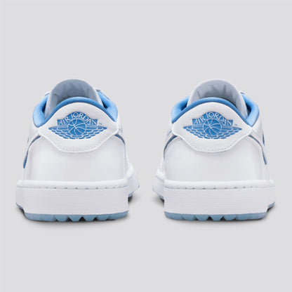 Air Jordan 1 Low Spikeless Golf Shoes White/Legend Blue/Blue Tint