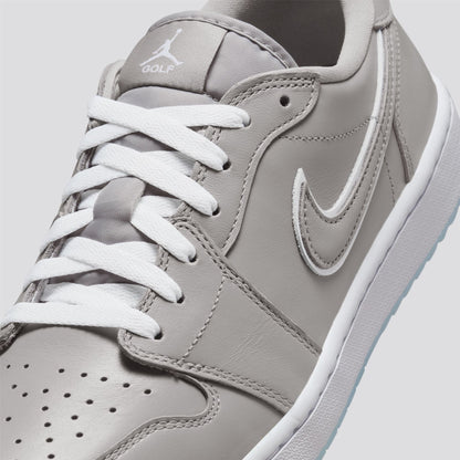 Air Jordan 1 Low Spikeless Golf Shoe Medium Grey/White/Blue Tint
