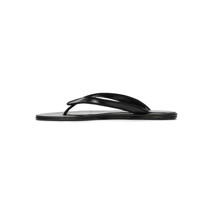 Jude Rue Sandal (Black Leather/Suede)