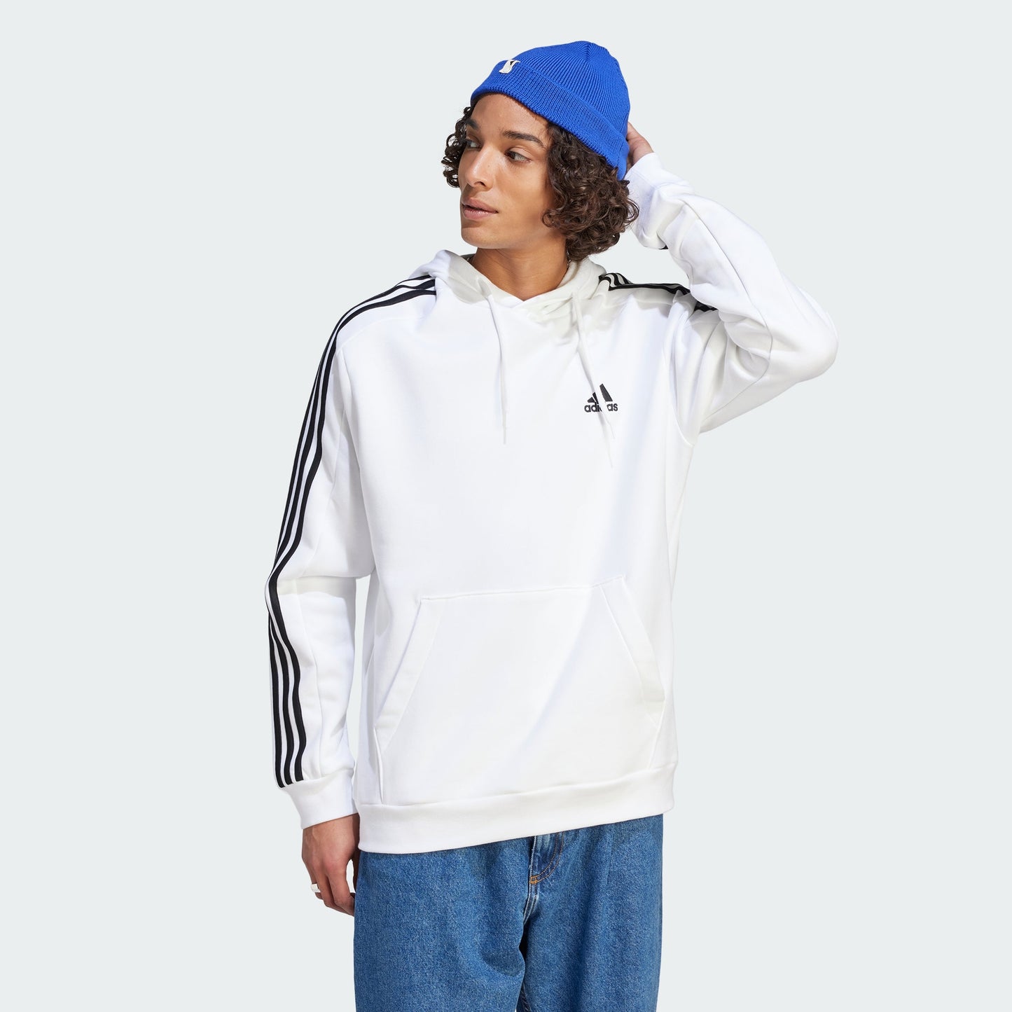 Men's adidas Essentials Fleece 3-Stripes Hoodie