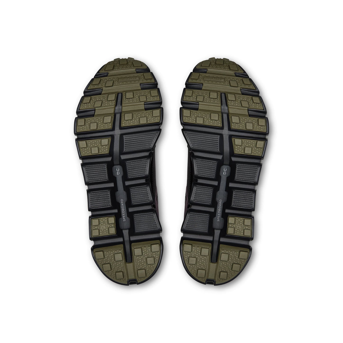 ON Womens Cloud 6 Geo Waterproof (Dew/Gobi)