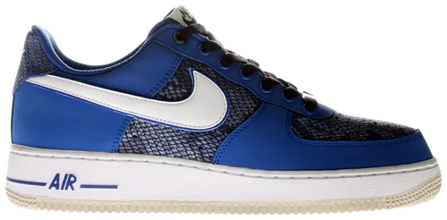 Nike Air Force 1 Snake Skin Blue