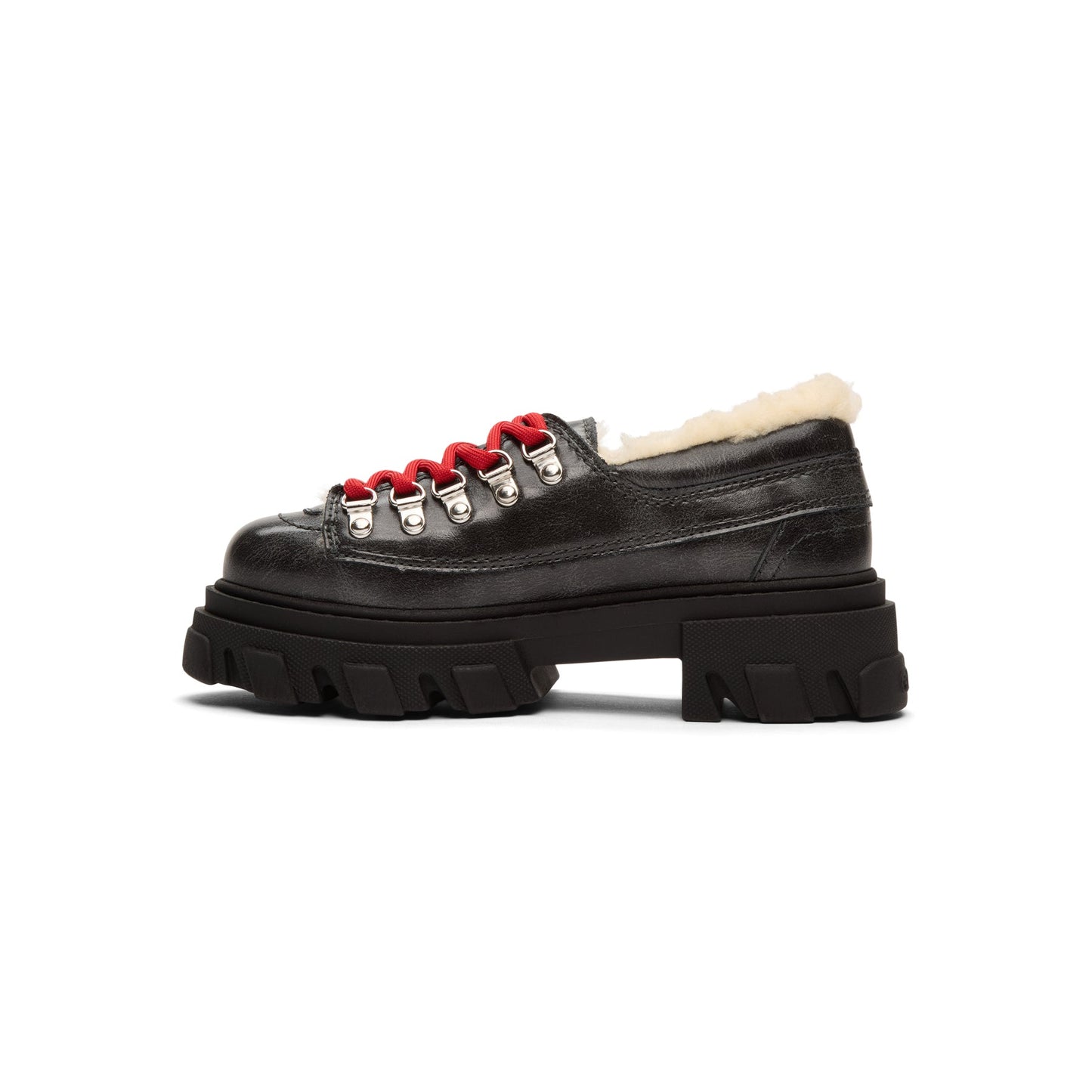 GANNI Cleated Derbies Vintage (Ebony)