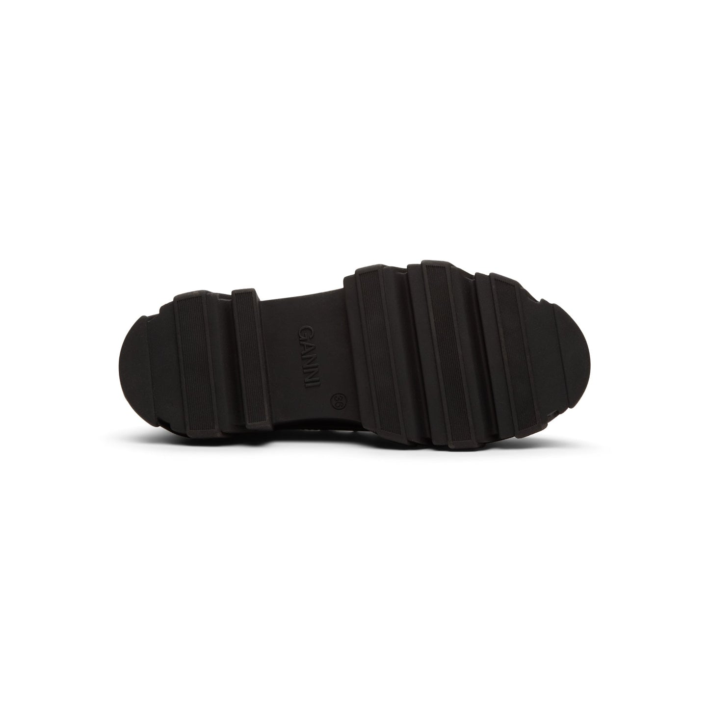 GANNI Cleated Derbies Vintage (Ebony)