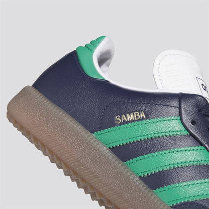 Samba Spikeless Golf Shoes Night Indigo/Court Green/Footwear White