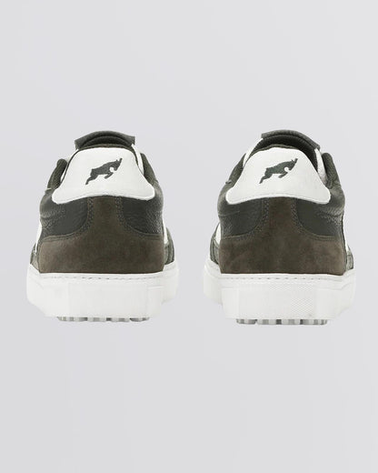 The Contour Collection Golf Shoes Dark Green/White Leather