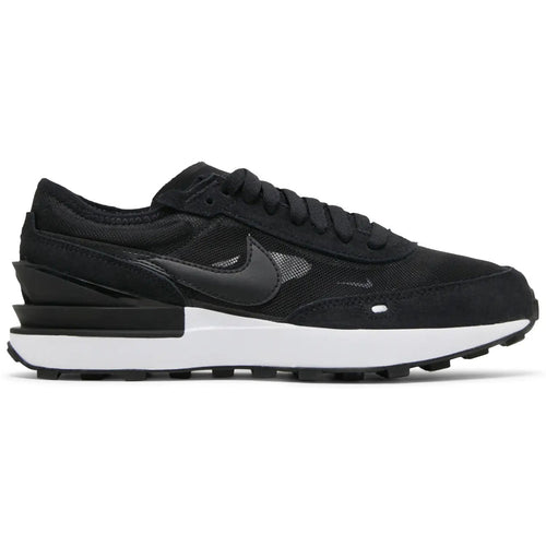 Nike Waffle One Black White Orange Black (GS)