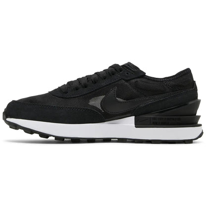 Nike Waffle One Black White Orange Black (GS)
