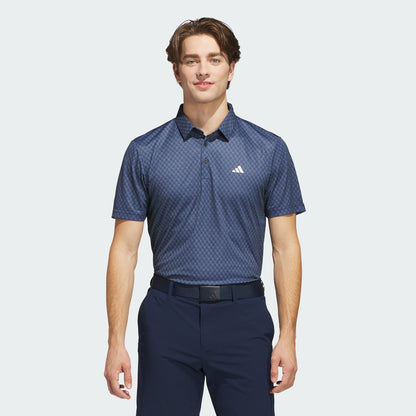 Men's adidas Core Allover Print Polo Shirt