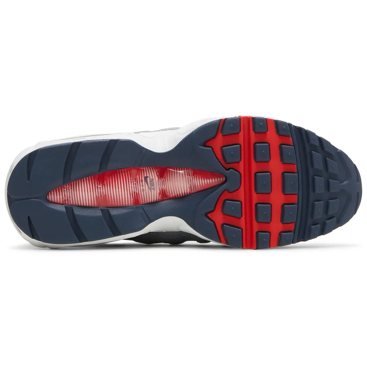Nike Air Max 95 Grey Navy Crimson
