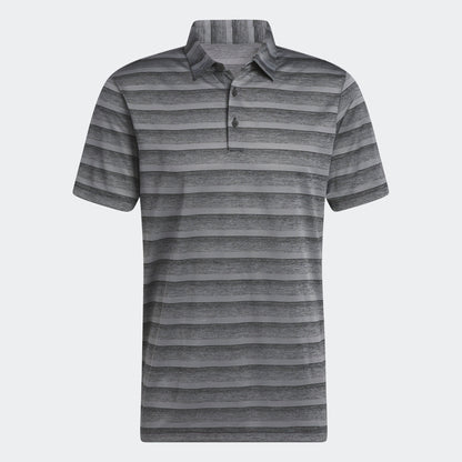 Men's adidas Two-Color Striped Polo Shirt