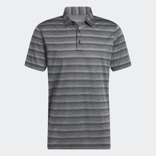 Men's adidas Two-Color Striped Polo Shirt
