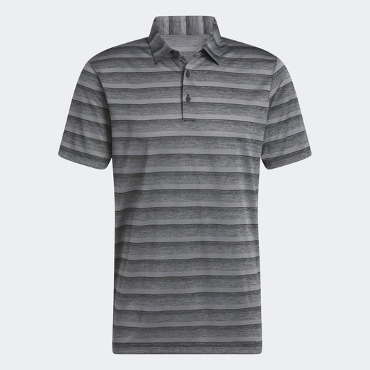 Men's adidas Two-Color Striped Polo Shirt