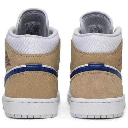 Nike Air Jordan 1 Mid Tan Suede