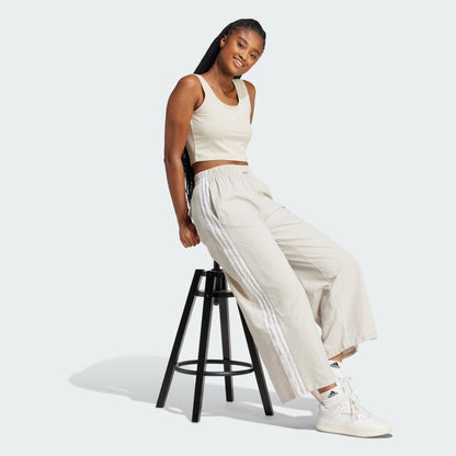 Women's adidas Essentials 3-Stripes Lifestyle Woven Parachute Pants