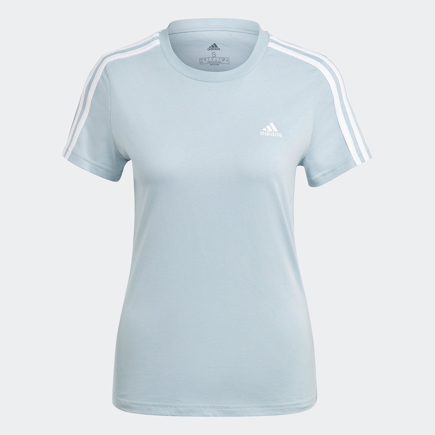 Women's adidas Essentials Slim 3-Stripes Tee
